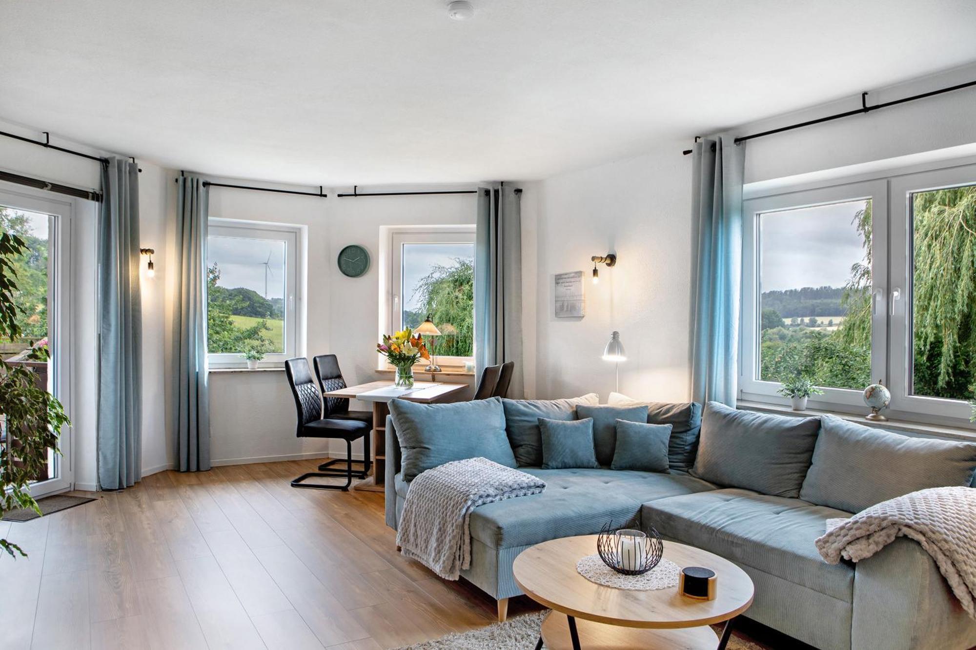 Ferienwohnung Gluecksmomente Habichtswald Dış mekan fotoğraf