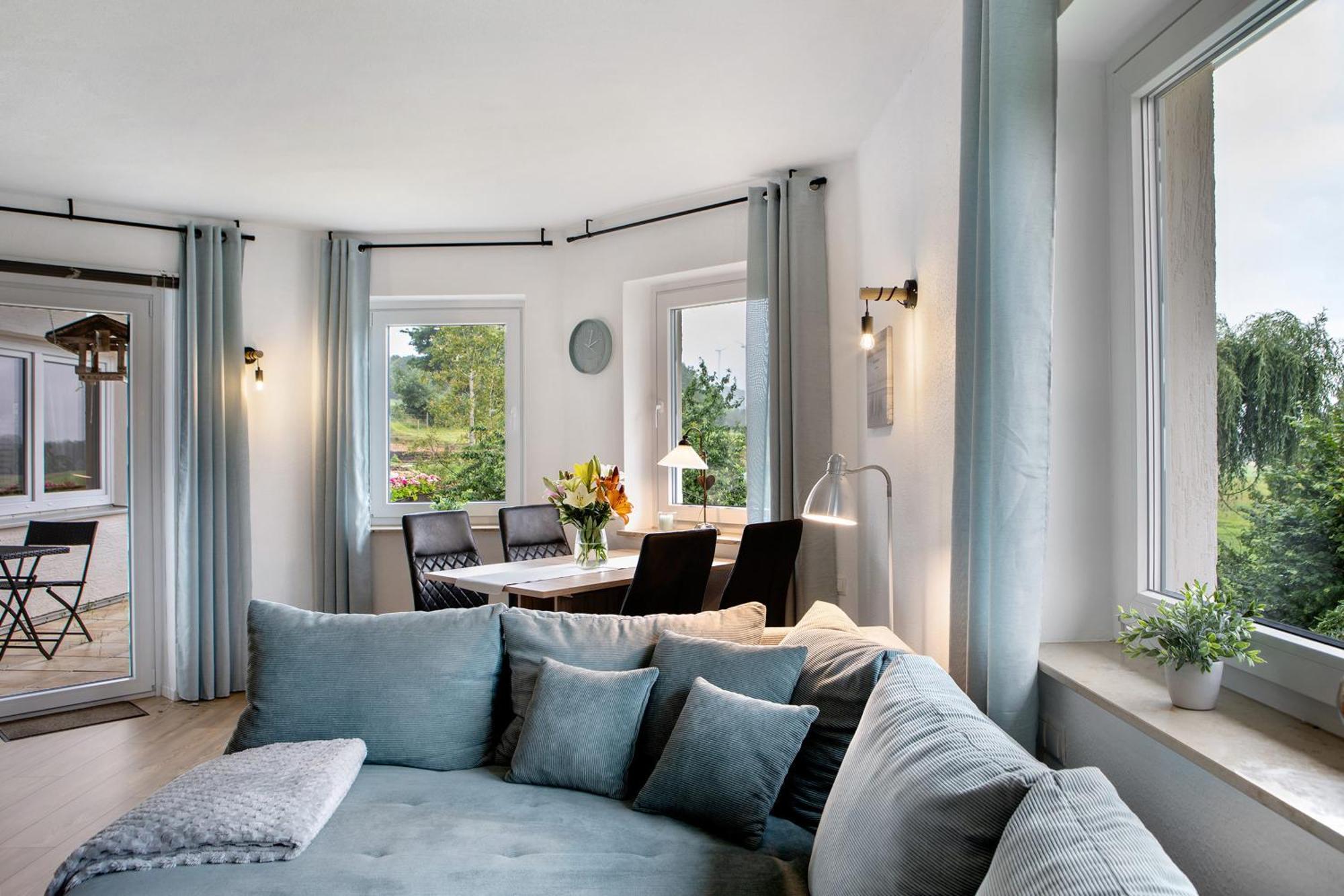 Ferienwohnung Gluecksmomente Habichtswald Dış mekan fotoğraf